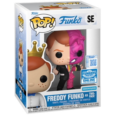 Funko Pop! Freddy Funko as Two-Face SE Fundays 2025 Exclusive 3000 Pieces
