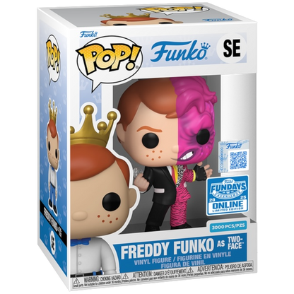 Funko Pop! Freddy Funko as Two-Face SE Fundays 2025 Exclusive 3000 Pieces