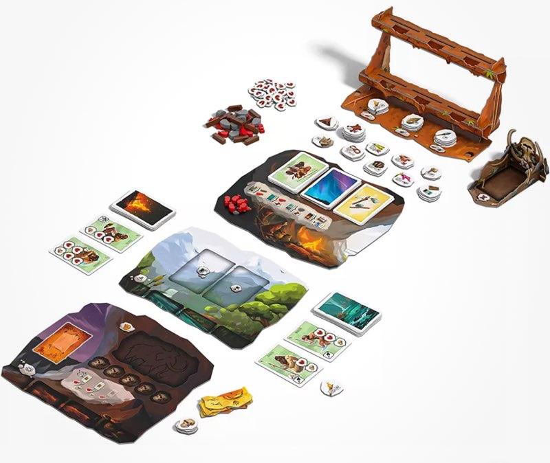 Paleo Board Game A Cooperative Paleolithic Adventure for Strategy Enthusiasts! 2 to 4 players