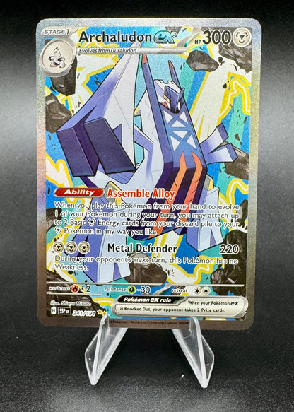 Archaludon ex - 241/191 - Special Illustration Rare - Surging Sparks - NM/M