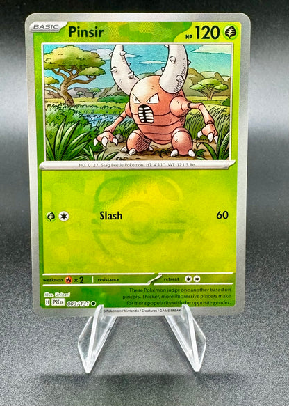 Pinsir 003/131 Master Ball Reverse Holo Pokemon Prismatic Evolutions