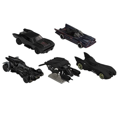 1:64 Scale Diecast - Hot Wheels Premium - DC - Batman 5-Pack Justice
