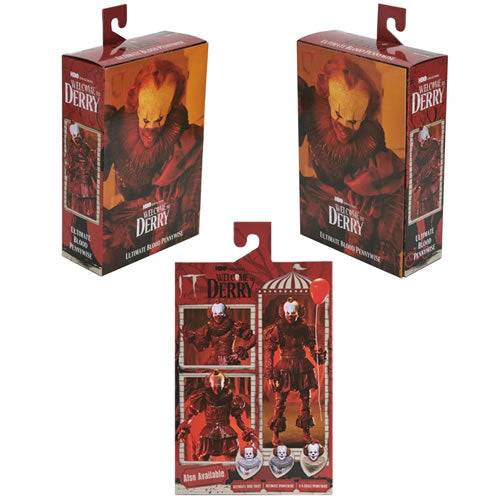 IT: Welcome To Derry 7" Scale Figures - Ultimate Blood Pennywise