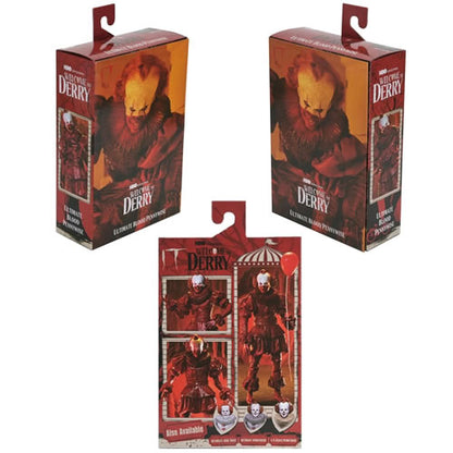 IT: Welcome To Derry 7" Scale Figures - Ultimate Blood Pennywise