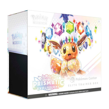 Prismatic Evolutions Pokemon Center Exclusive Elite Trainer Box (ETB) Sealed