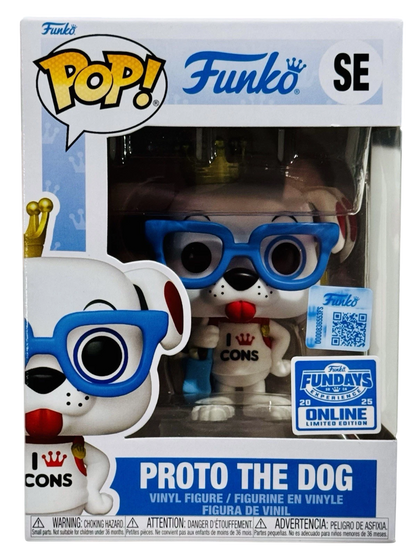 Funko Pop! Proto the Dog SE Fundays Online LE Exclusive 3000 Pcs I Love Cons Tee