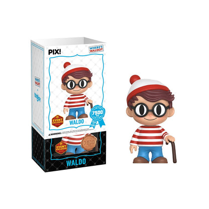 Where's Waldo Waldo with Cane Pix! Vinyl Figure - 2026 Convention Exclusive