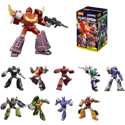 Transformers Galaxy Version 10 Transformers: The Movie 3 Sixshot Blokees Blind Box Model Kit