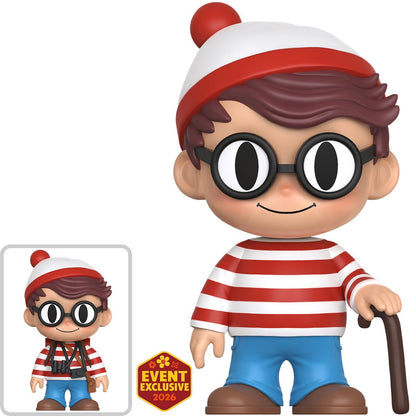 Where's Waldo Waldo with Cane Pix! Vinyl Figure - 2026 Convention Exclusive