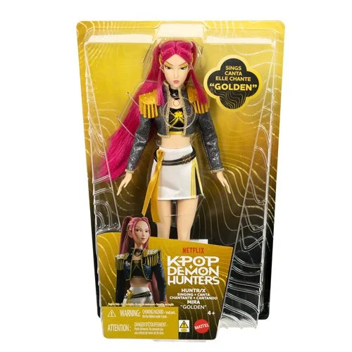 KPop Demon Hunters Huntr/x Mira Golden Singing Doll