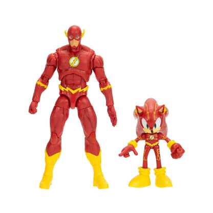 DC x Sonic the Hedgehog Wave 2 Action Figure Sonic and Flash