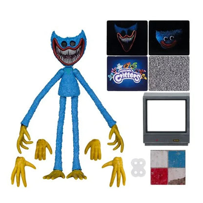 Poppy Playtime Wave 2 Nightmare Huggy 7-Inch Scale Action Figure