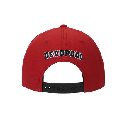 Deadpool Big Face Flat Bill Snapback Hat
