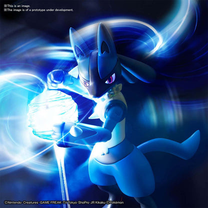 Pokemon Riolu and Lucario Model Kit