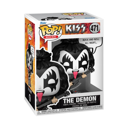 KISS Starchild Demon Spaceman Rock and Roll All Nite Pop! Four Piece Set 472 473 471 474
