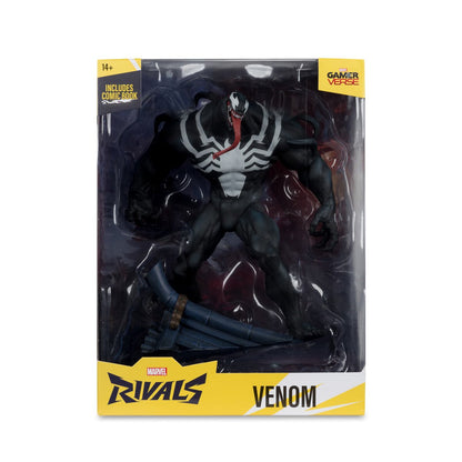 Marvel Rivals Wave 1 Venom 1:6 Scale Posed Figure with Scene and Comic