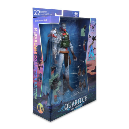 Avatar: Fire and Ash McFarlane Collector Edition Quaritch Ash Warrior 7-Inch Scale Action Figure
