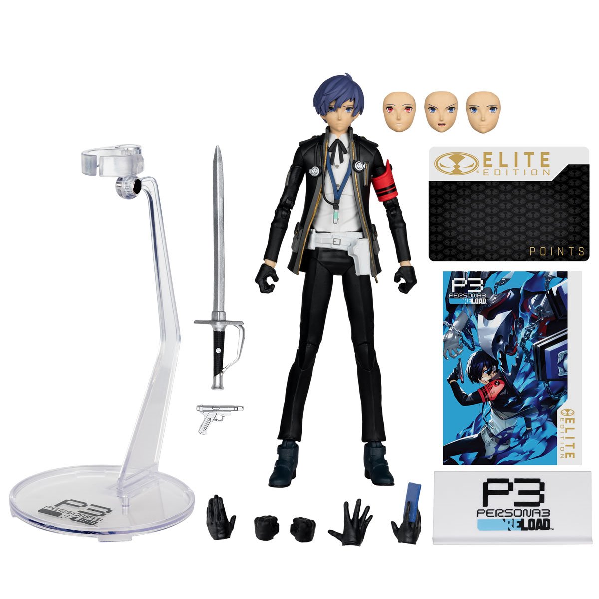 Persona 3 Reload The Protagonist McFarlane Elite Edition #5 7-Inch Action Figure