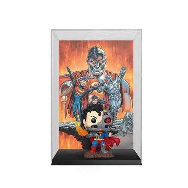 Reigh of Supermen Cyborg Superman Funko Pop! Comic Cover Figure #21 with Case