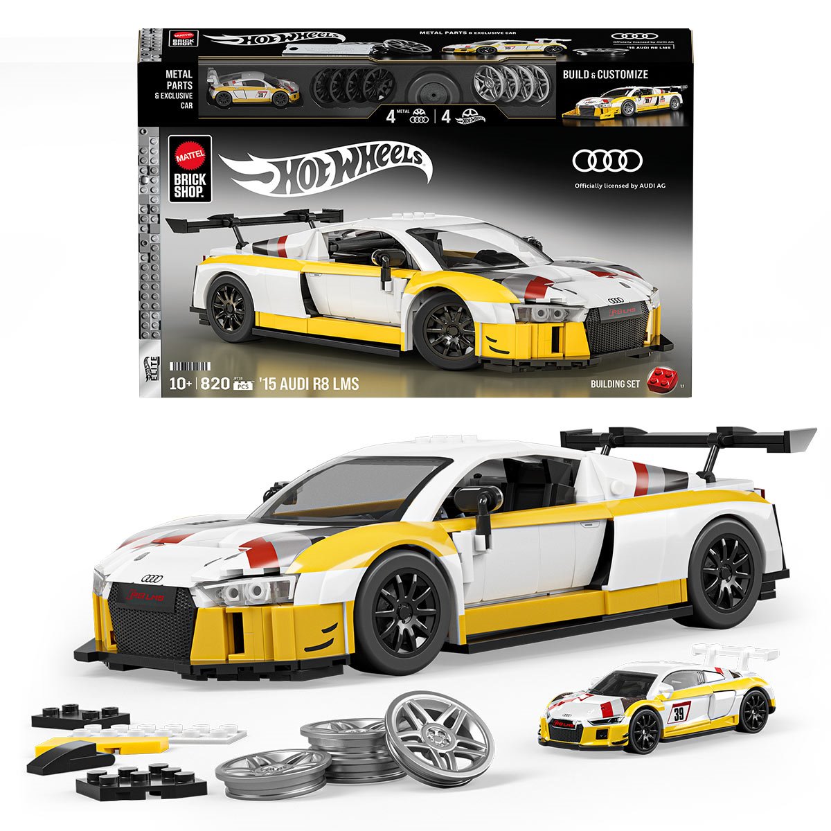 Brick Shop Hot Wheels '15 Audi R8 LMS