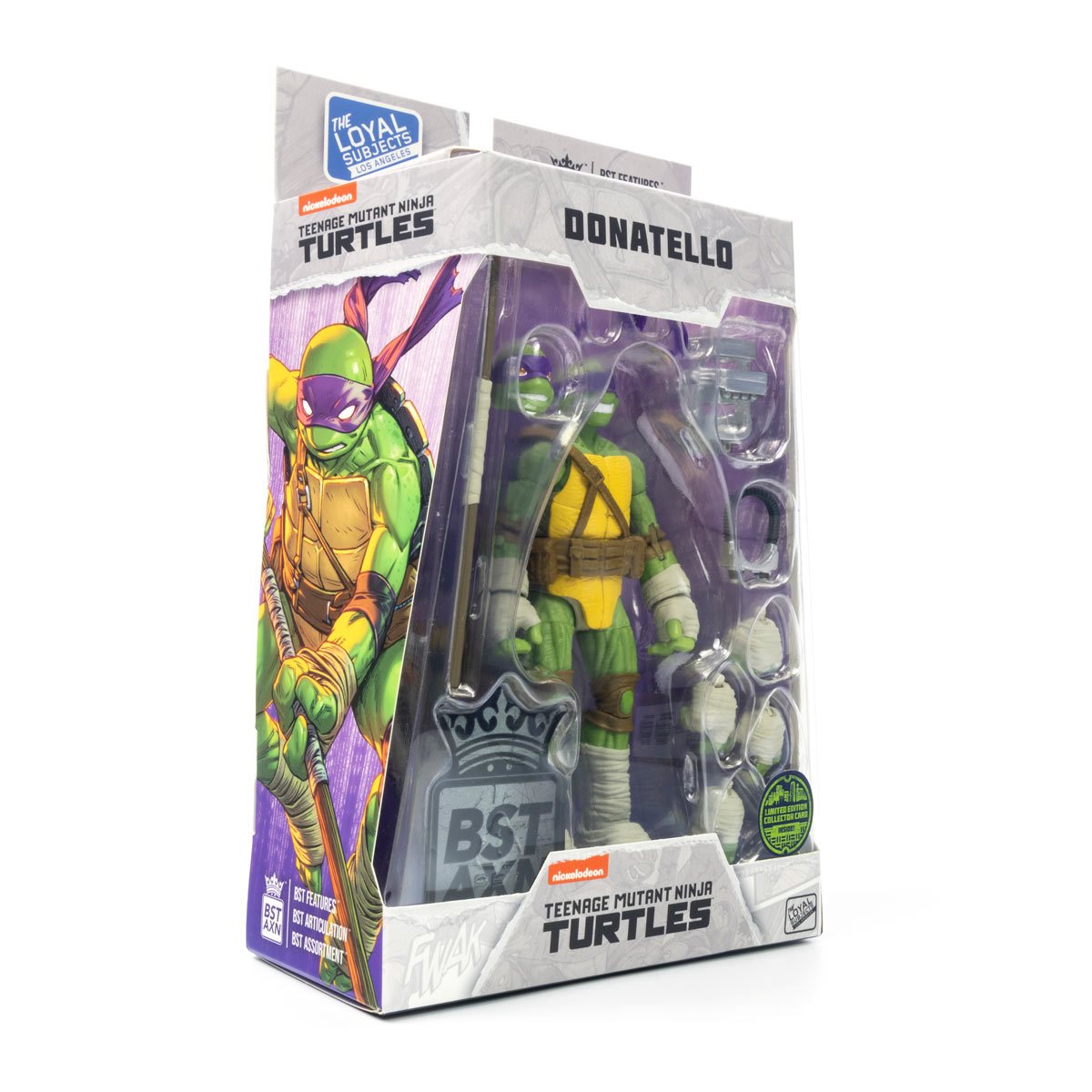 Teenage Mutant Ninja Turtles BST AXN Donatello IDW Comic TMNT 5-Inch Action Figure