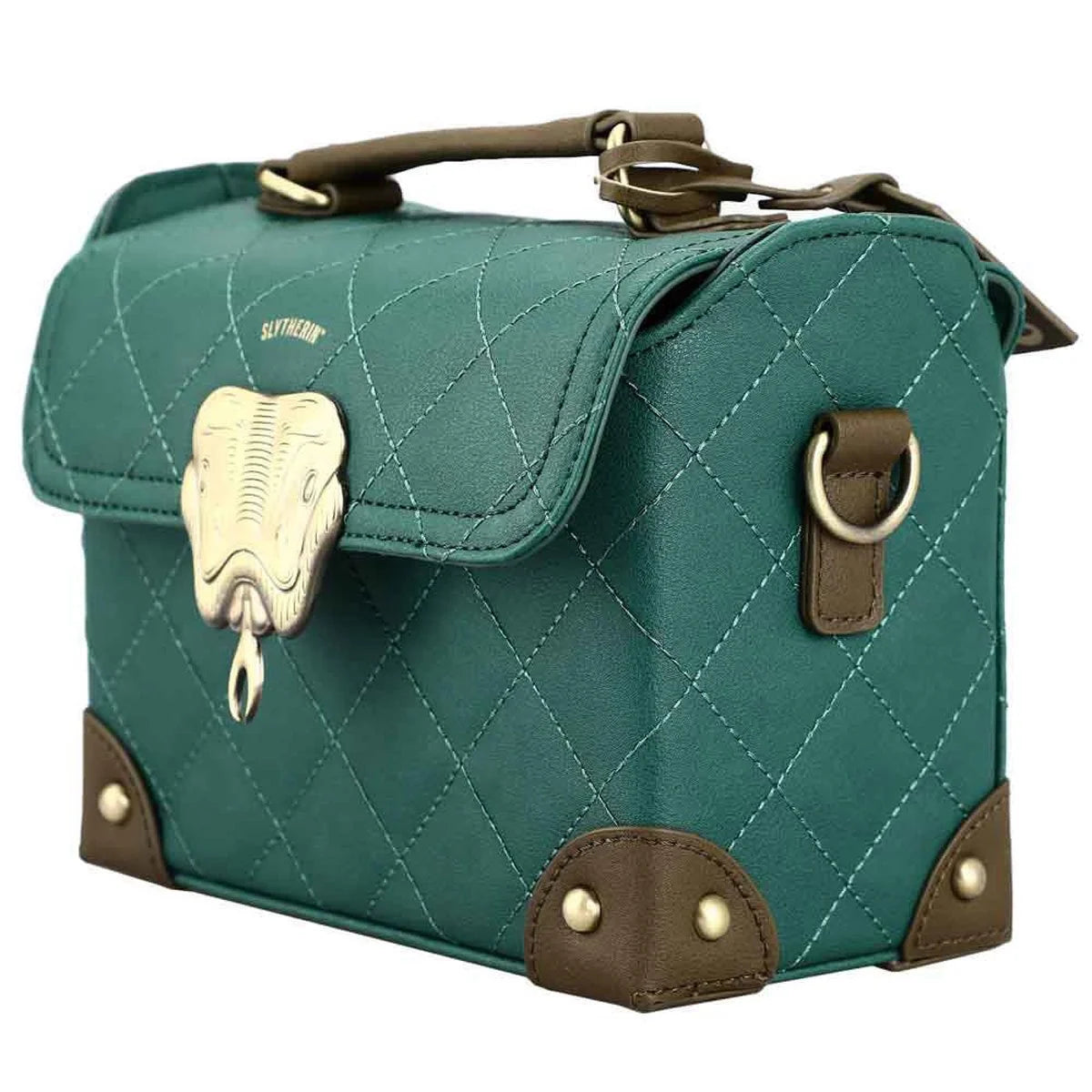 Harry Potter Slytherin Mini-Trunk Crossbody Purse