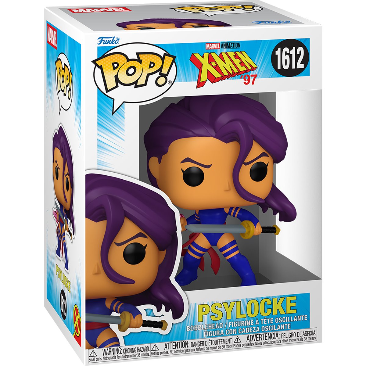 X-Men '97 Psylocke (Wave 4) Funko Pop! Vinyl Figure #1612