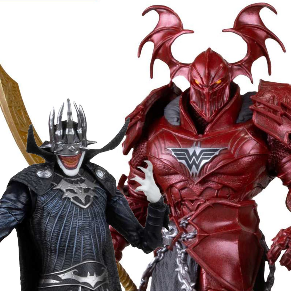 DC McFarlane Collector Edition Batman Who Laughs & Merciless 7-Inch Scale Action Figure 2-Pack - Exclusive