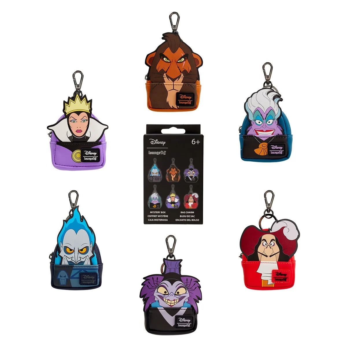 Disney Villains Mini-Backpack Mystery Box Bag Charm