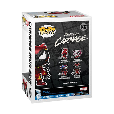 Marvel Carnage Iron Man Funko Pop! Vinyl Figure #1437