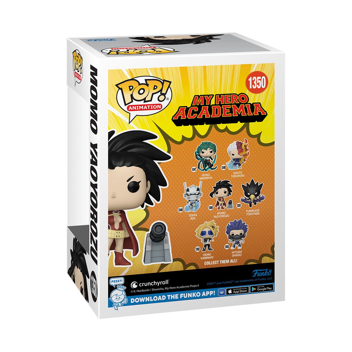 My Hero Academia Momo Yaoyorozu Funko Pop! Vinyl Figure #1350