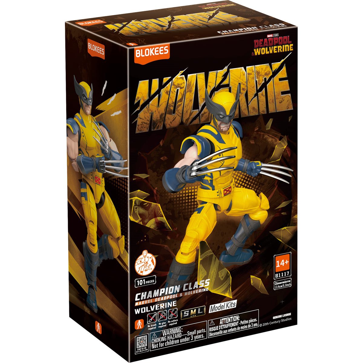Marvel Deadpool & Wolverine Wolverine Champion Class CC05 Model Kit
