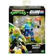 Teenage Mutant Ninja Turtles x G.I. Joe Mikey x Shipwreck Action Figure