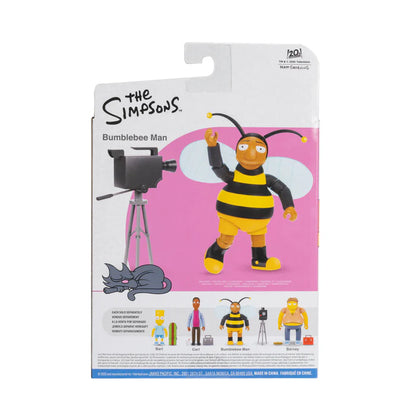 The Simpson's 5in Figures Bumblebee Man w/ Video Camera