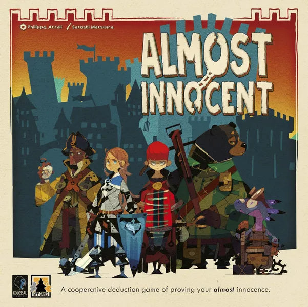 Almost Innocent cooperative deduction board game new 2 to 5 players