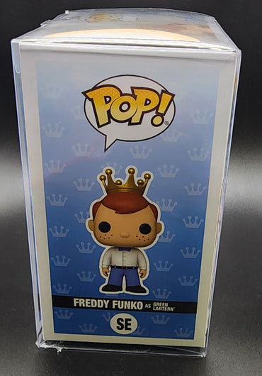 Funko Pop! FREDDY FUNKO as Green Lantern FunDays 2025 LE 1000 in Pop Protector