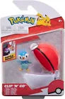 Pokemon Piplup + Poke Ball Clip N Go PokeBall Battle Ready NIB