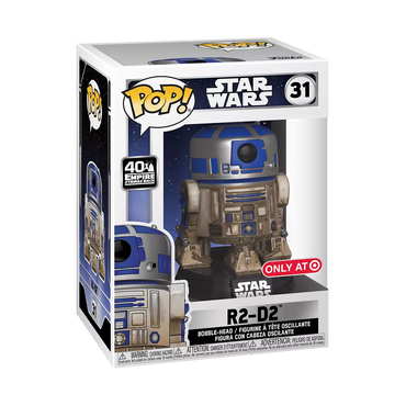 Funko POP! Star Wars 40th Anniversary Figure - R2-D2 (Dagobah) #31 *Exclusive*