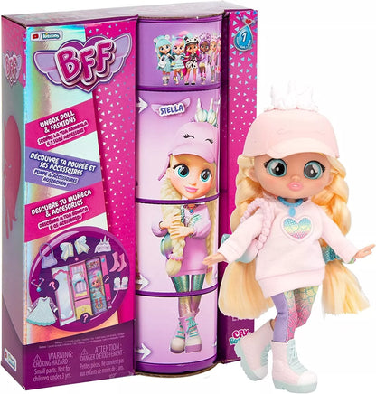 BFF By Cry Babies Unbox Doll & Fashions Stella 8" Doll Series