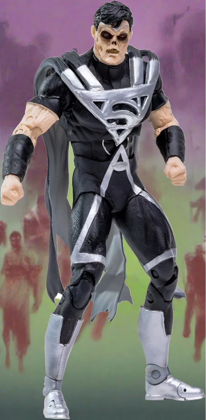 Multiverse Acition Figure Blackest Night Build-A Atrocitus 7" Black Lantern Superman