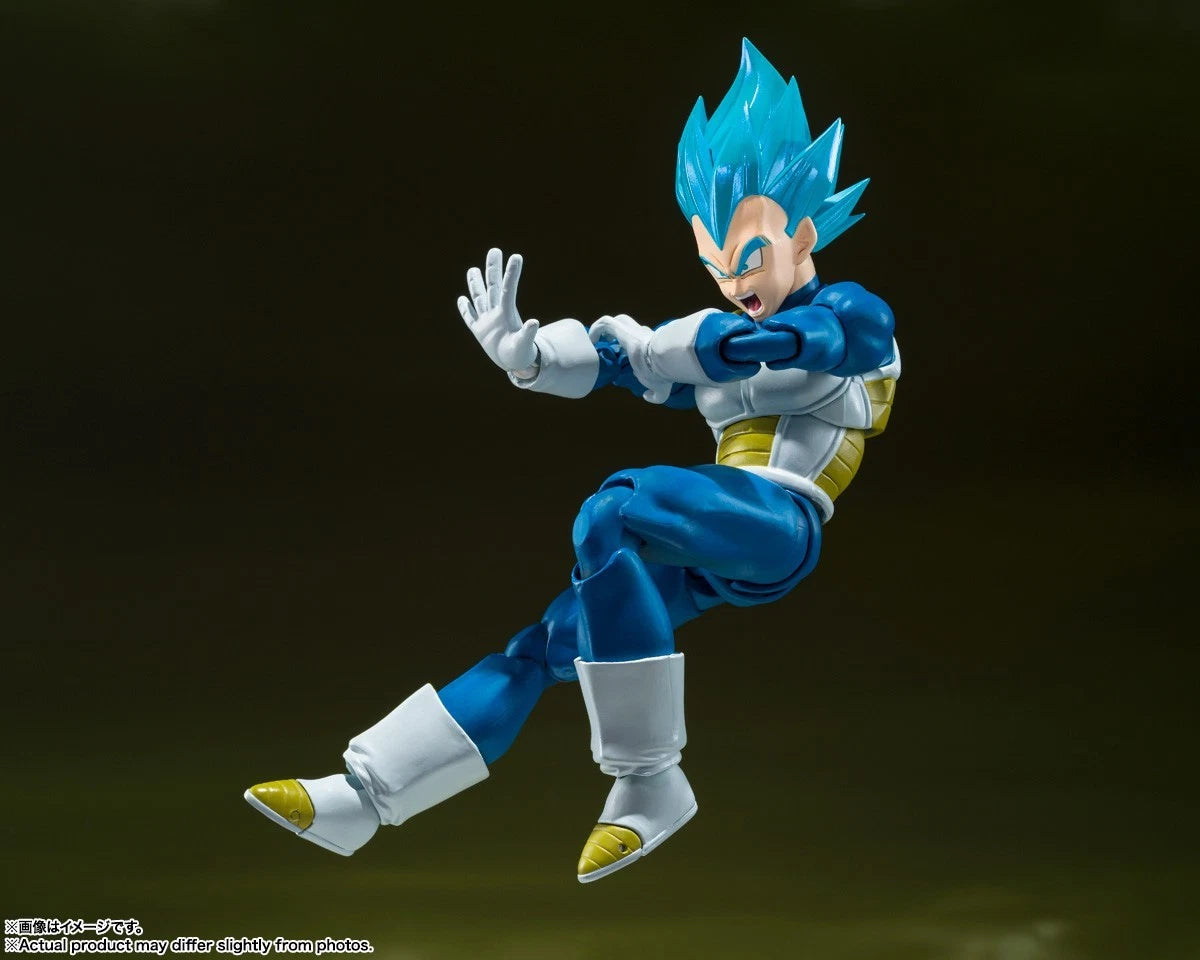 God Super Saiyan Vegeta Unwavering Pride Dragon Ball S.H.Figuarts Action Figure