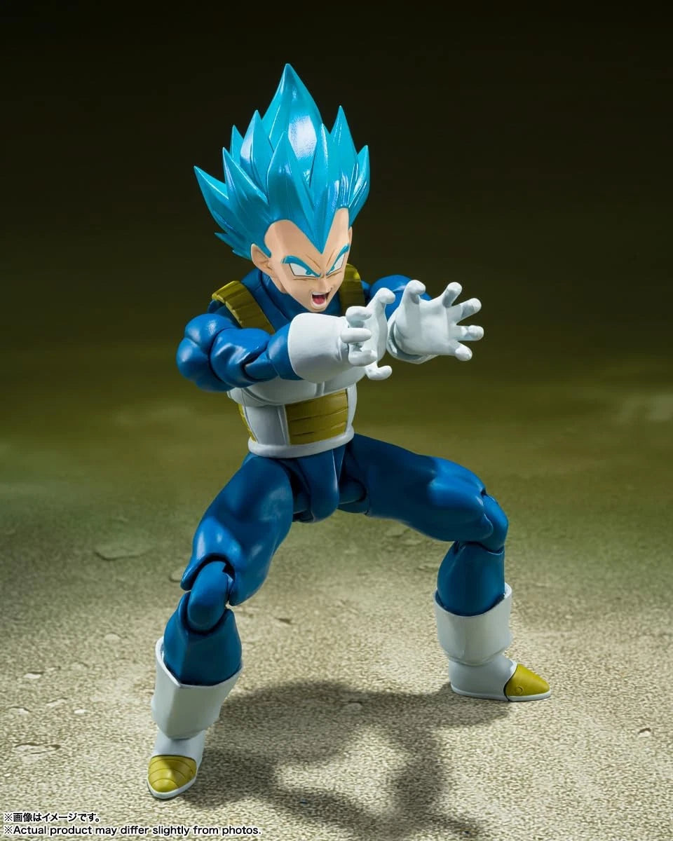 God Super Saiyan Vegeta Unwavering Pride Dragon Ball S.H.Figuarts Action Figure