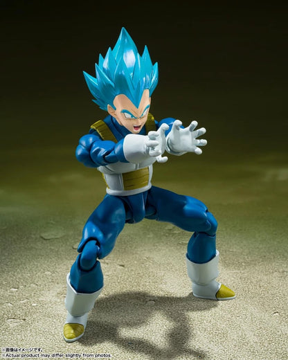 God Super Saiyan Vegeta Unwavering Pride Dragon Ball S.H.Figuarts Action Figure
