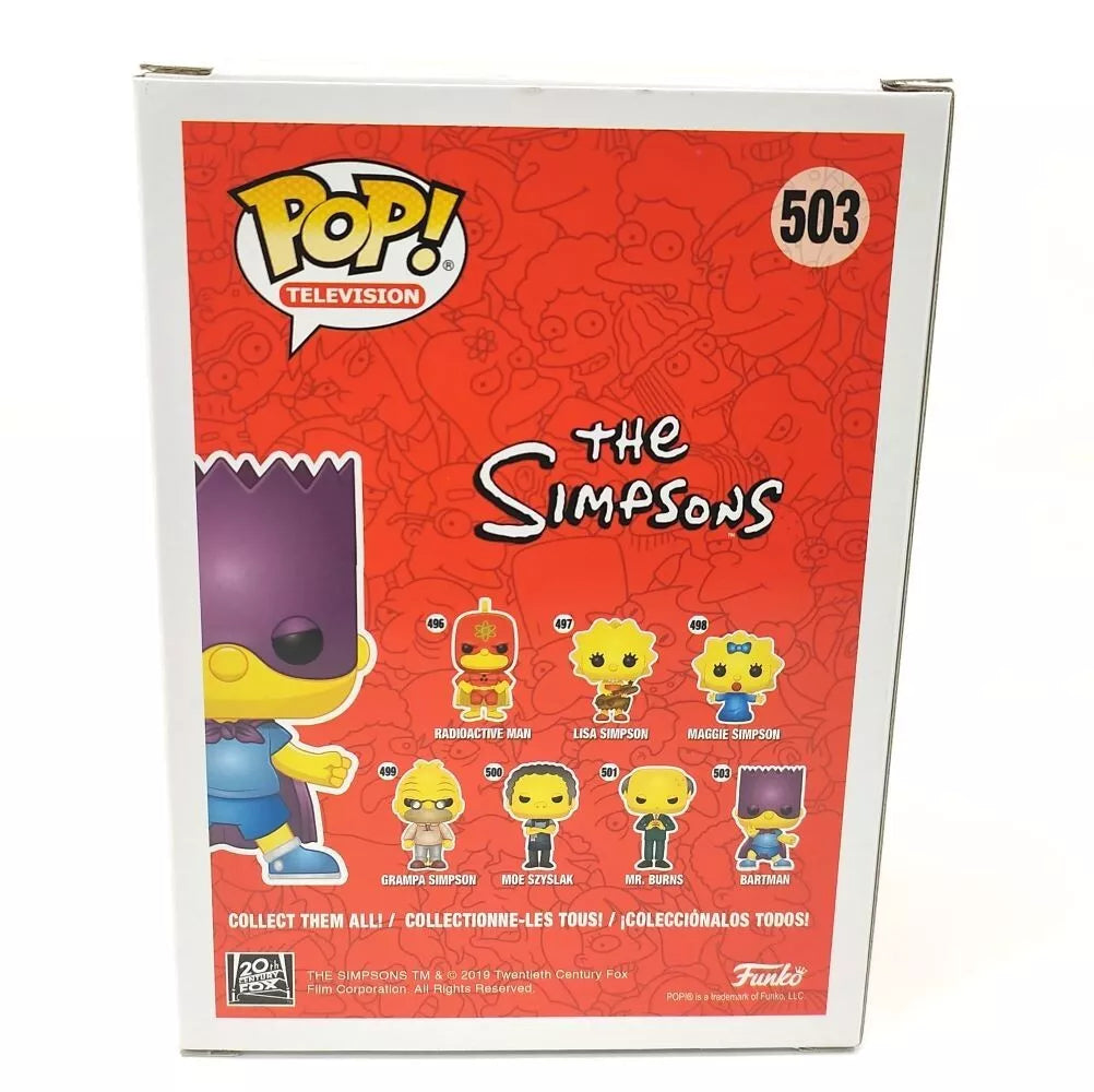 Simpsons Bart Bartman Funko Pop! Vinyl Figure #503