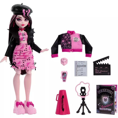 Monster High 12.5" Fearbook Draculaura Fashion Doll Toy New With Box