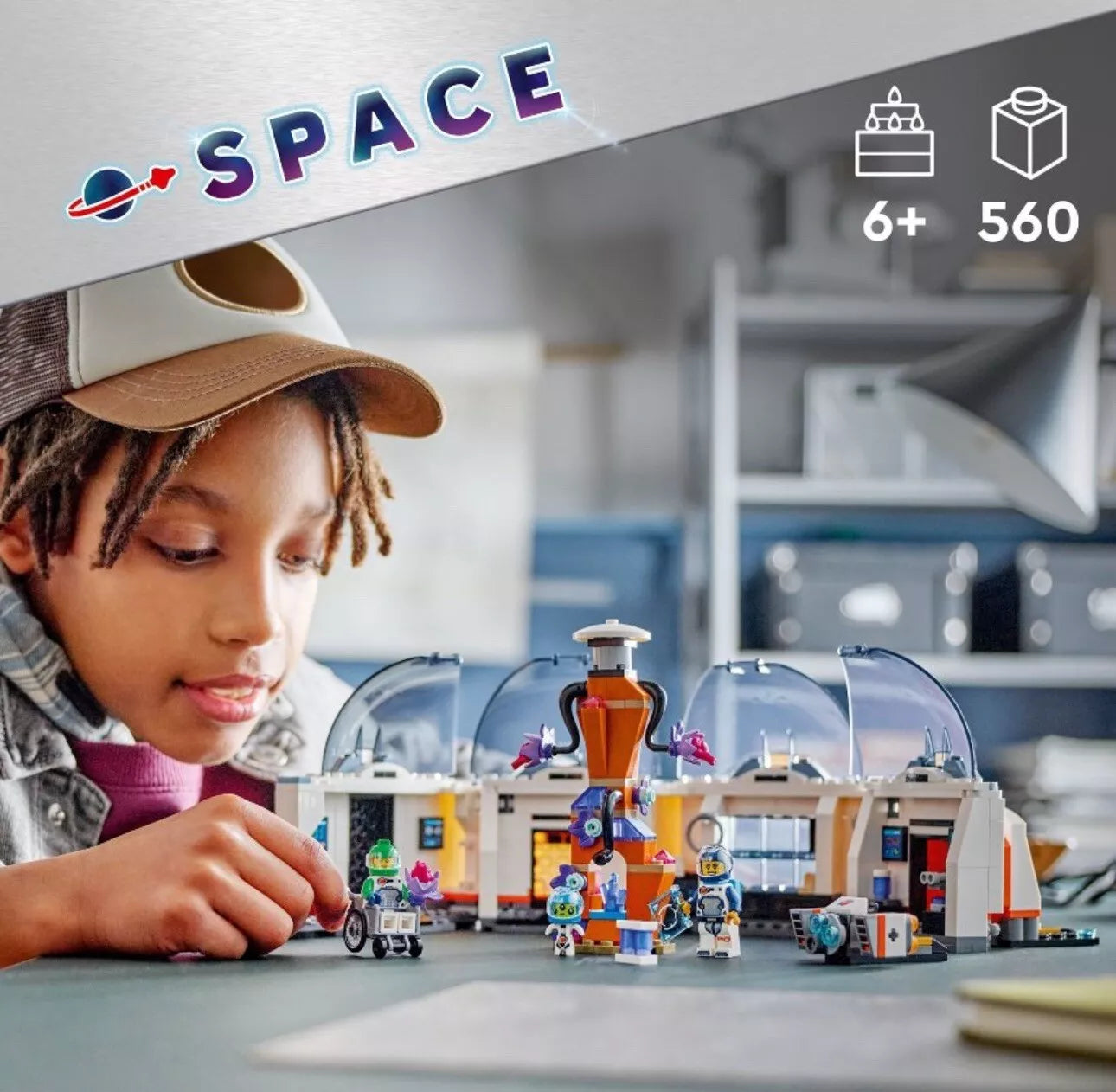 LEGO CITY 60439 Space Science Lab NISB For Age 6+ Fans of Exploration Alien Fig
