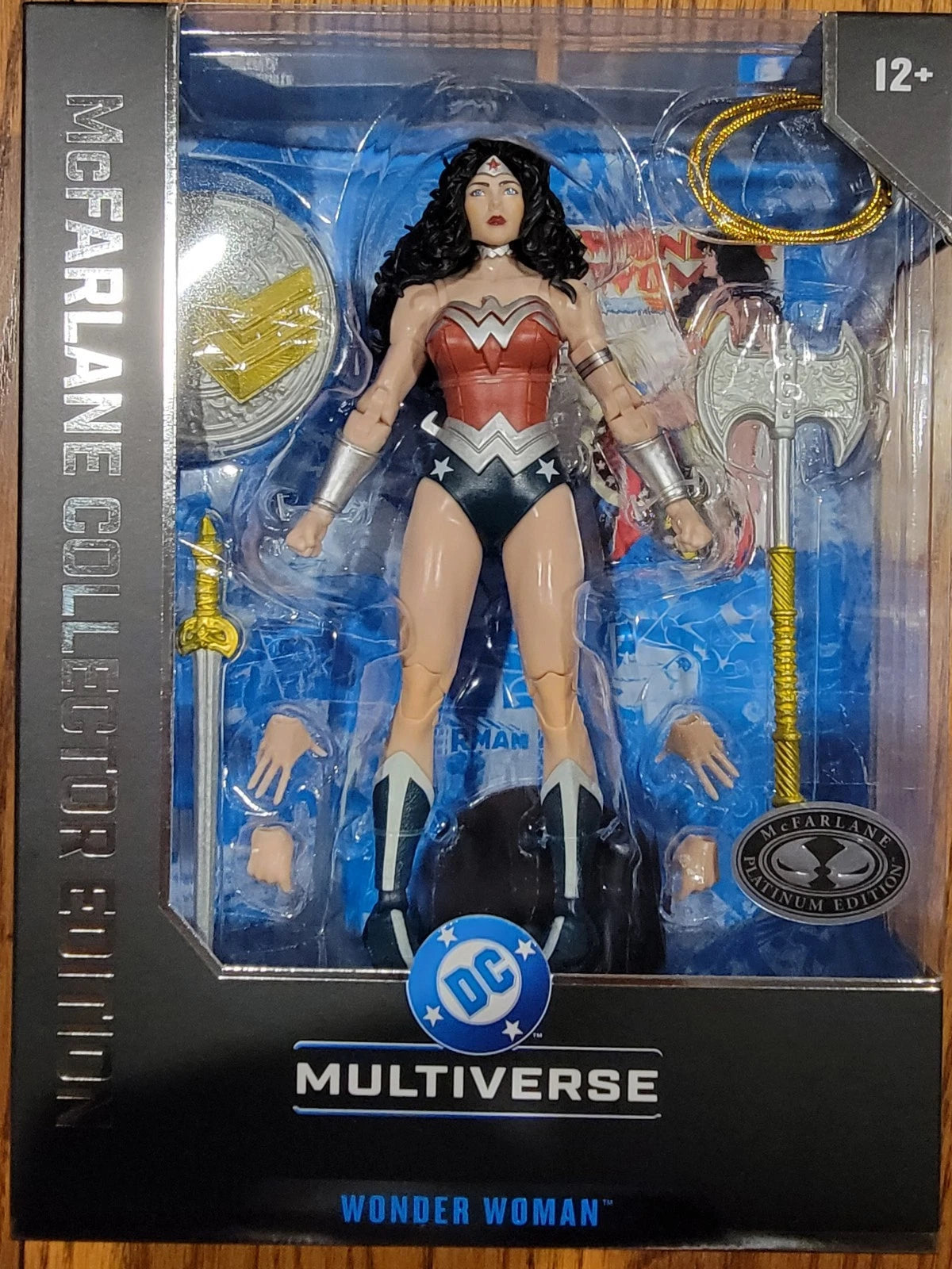 DC McFarlane Collector Edition Wave 15 Wonder Woman 1980s #61 7-Inch Scale Action Figure-Variant Chase