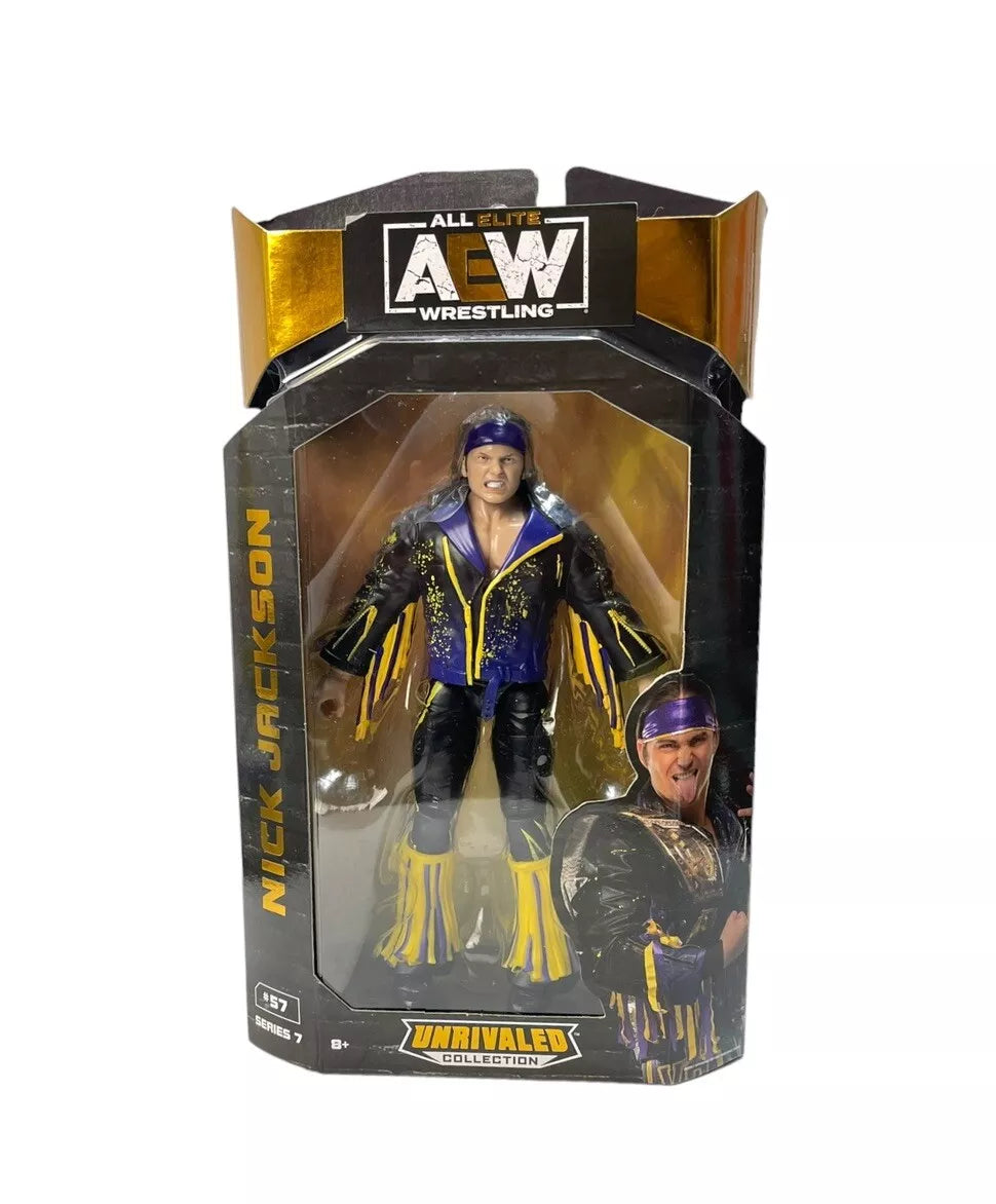 AEW All Elite Wrestling Unrivaled Series 7 Action Figures Nick Jackson