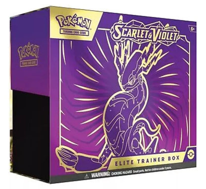 Pokemon Scarlet And Violet ETB Elite Trainer Box Pokemon TCG Miraidon Brand New