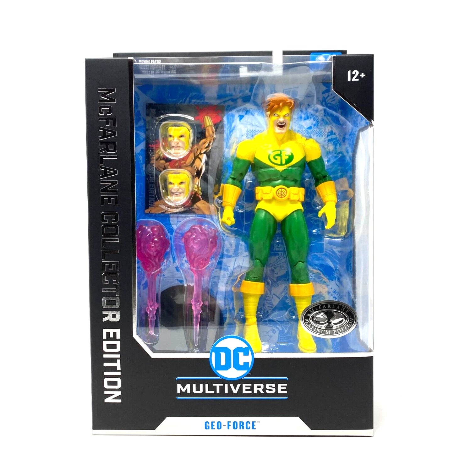 2024 DC Multiverse #24 GEO-FORCE Chase Action Figure McFarlane Platinum Edition